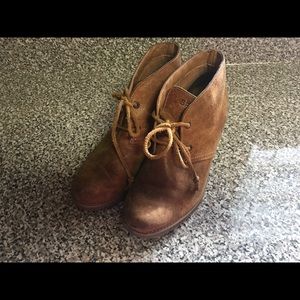 Sperry wedge booties